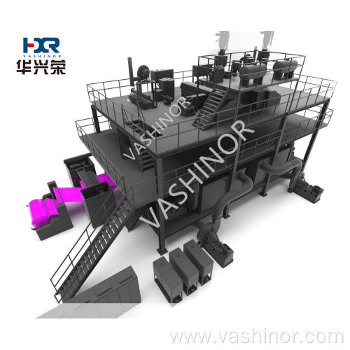 black polypropylene non woven filter fabric machine